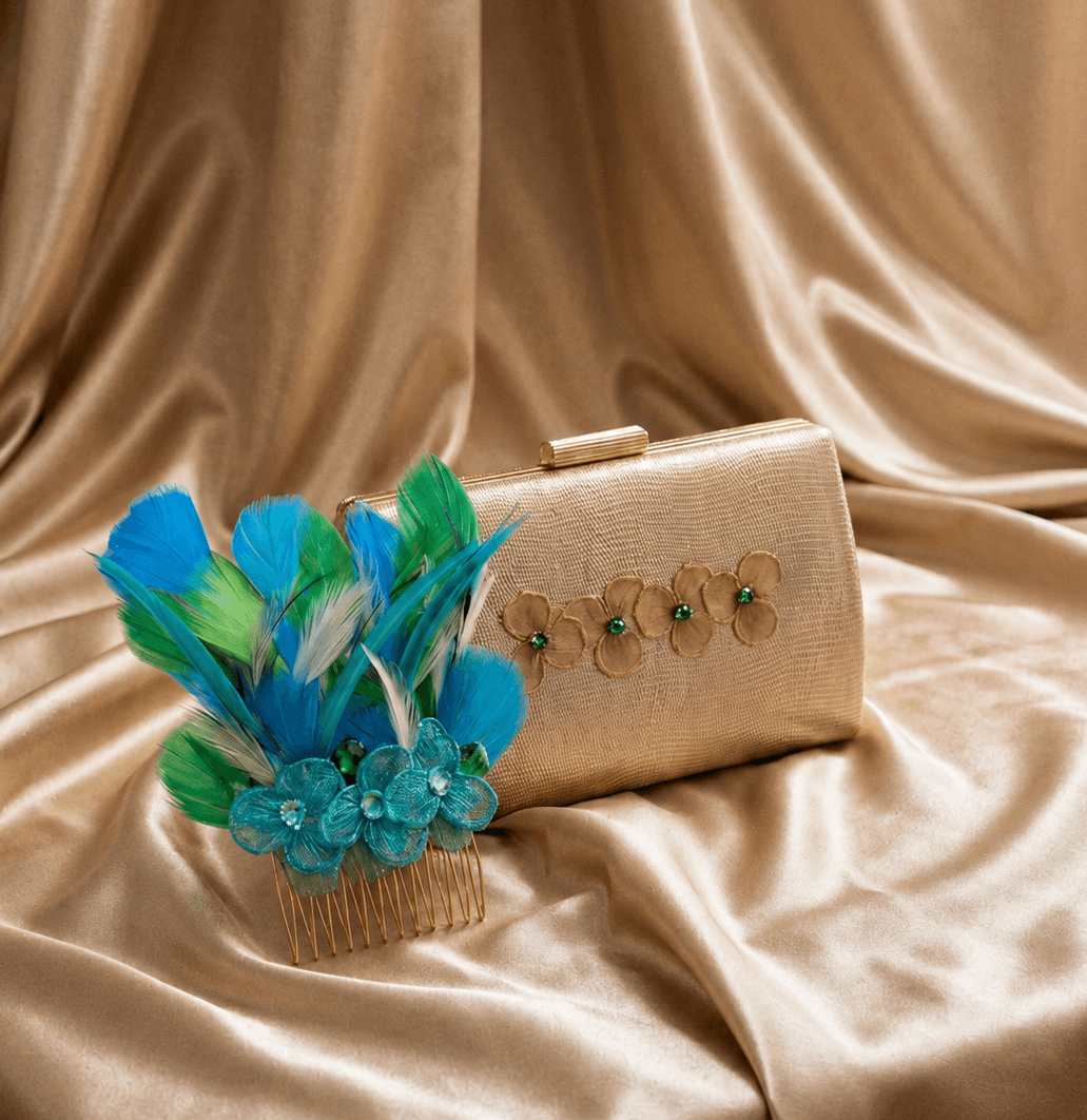 Clienta de The Occasion con una pieza del taller